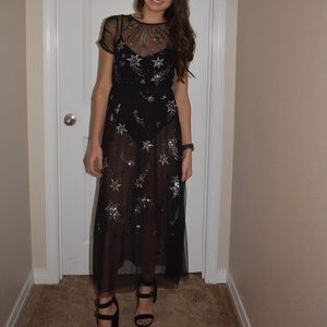 Express Sheer Gown